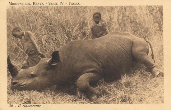 Postcard Missione del Kenya