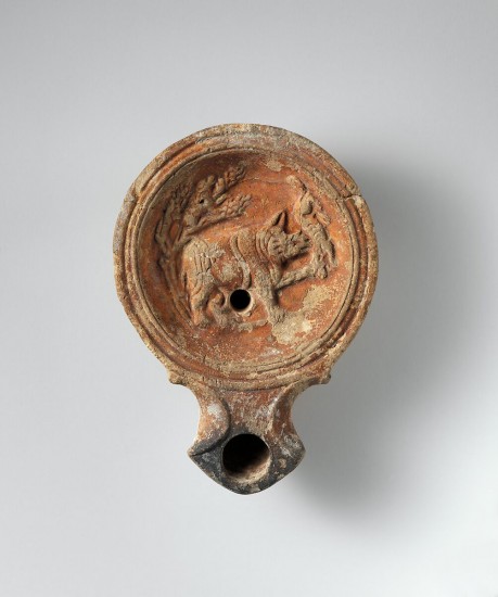 Roman oil lamp