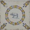 Dutch tile of 1625-1650