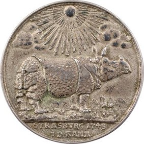 1748 Strasbourg medal 4502 III 1 front