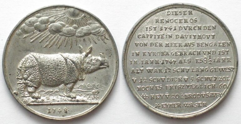 1748 Strasbourg medal 4503