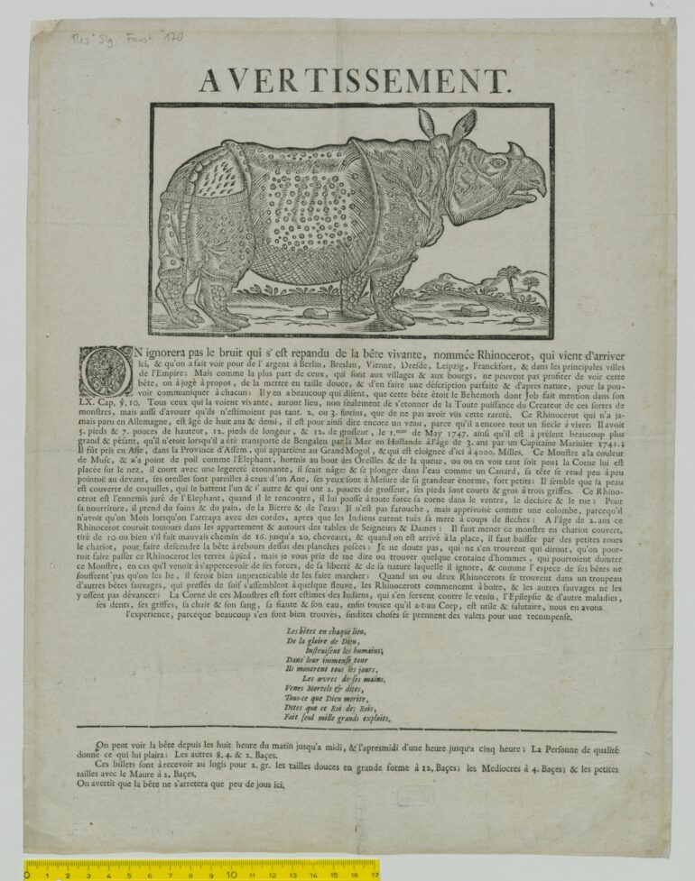 1748 Strasbourg poster