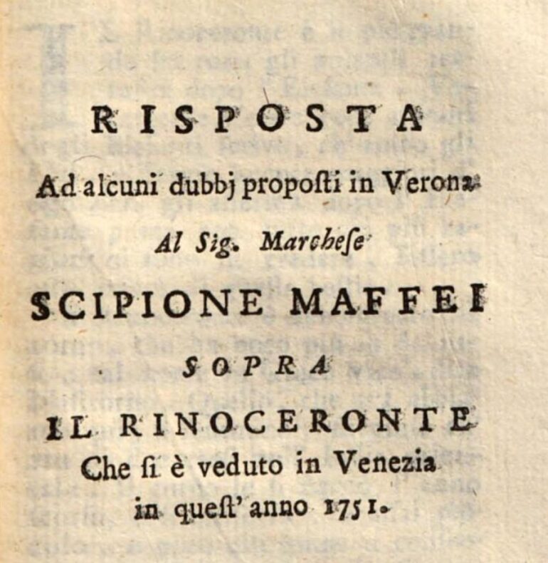 1751 Maffei Risposta