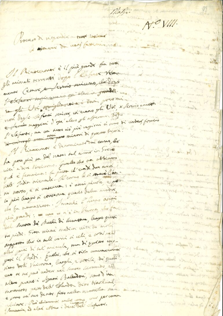 Maffei manuscript BibCapVr DCCCCXLVI III 2