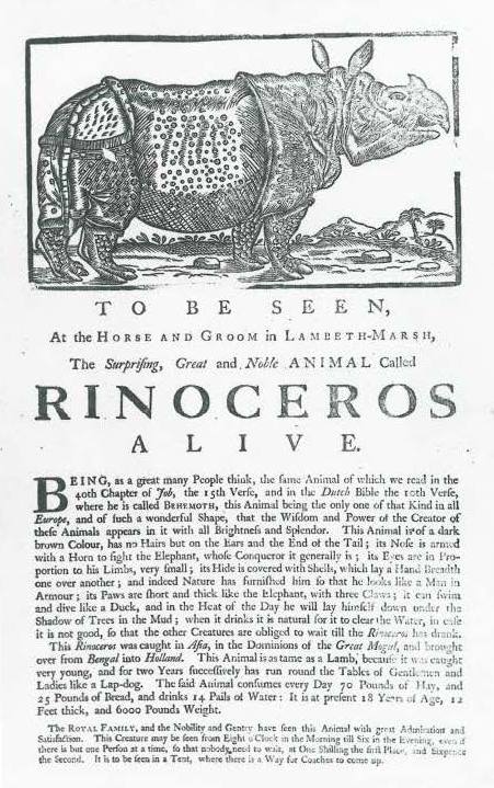 1756 Clara London poster