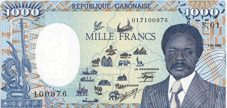 Gabon Frs 1000