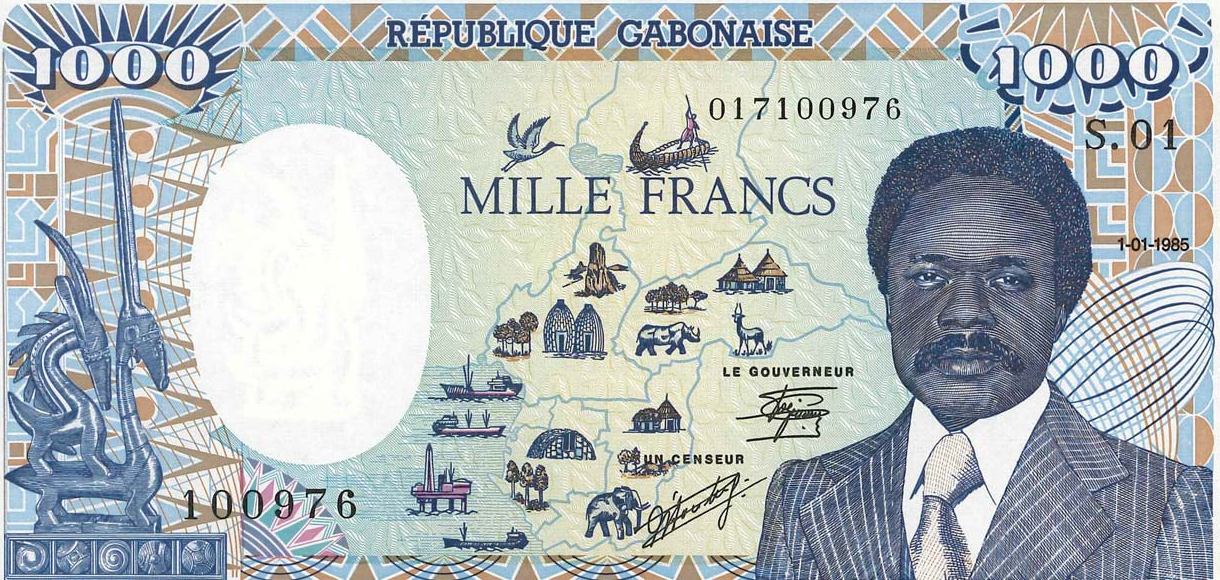 Gabon Frs 1000