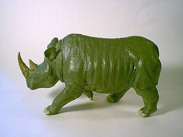 Rhino sculpture