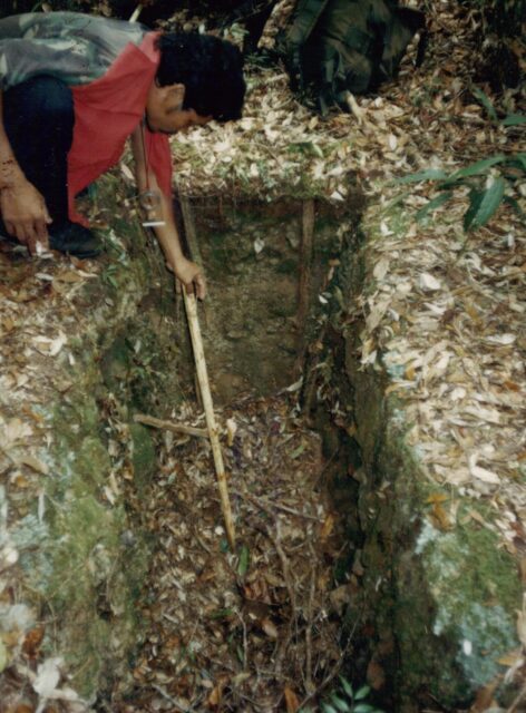 Pit fall trap Kerinci Seblat