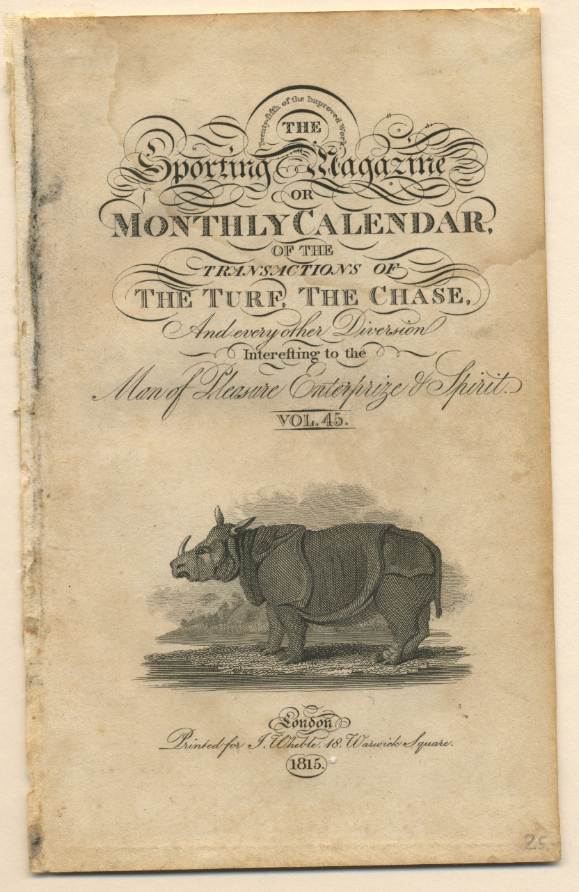 The Sporting Magazine