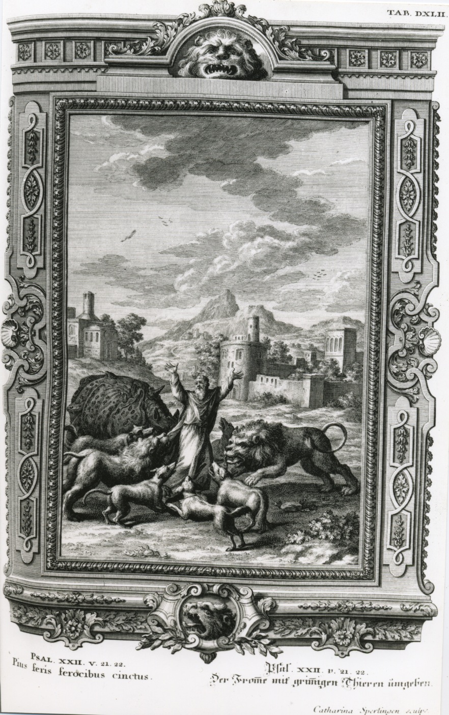 Scheuchzer interprets Psalm 22