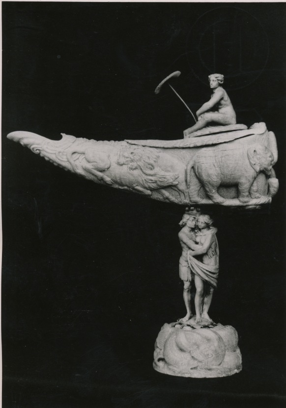 rhino horn sculpture