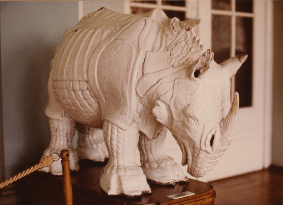 large Meissen porcelain sculpture