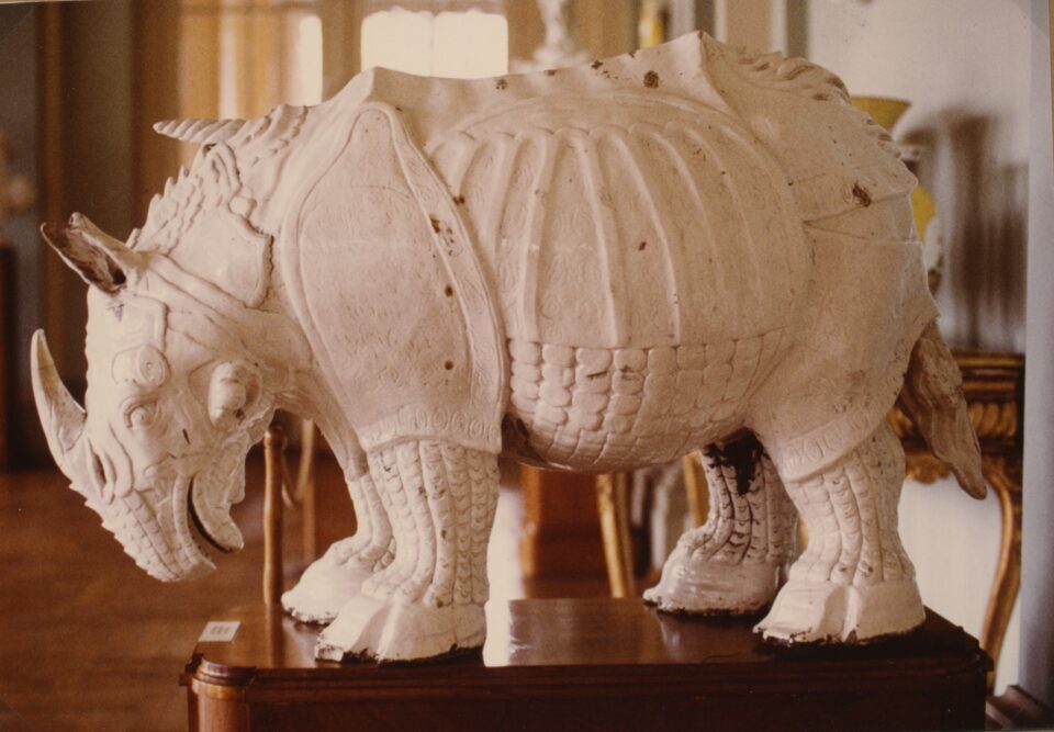 large Meissen porcelain sculpture