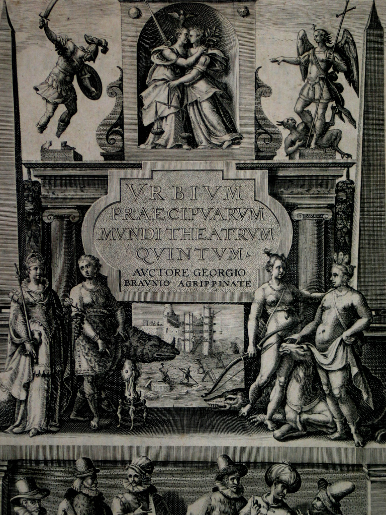 detail from Braun & Hogenberg print