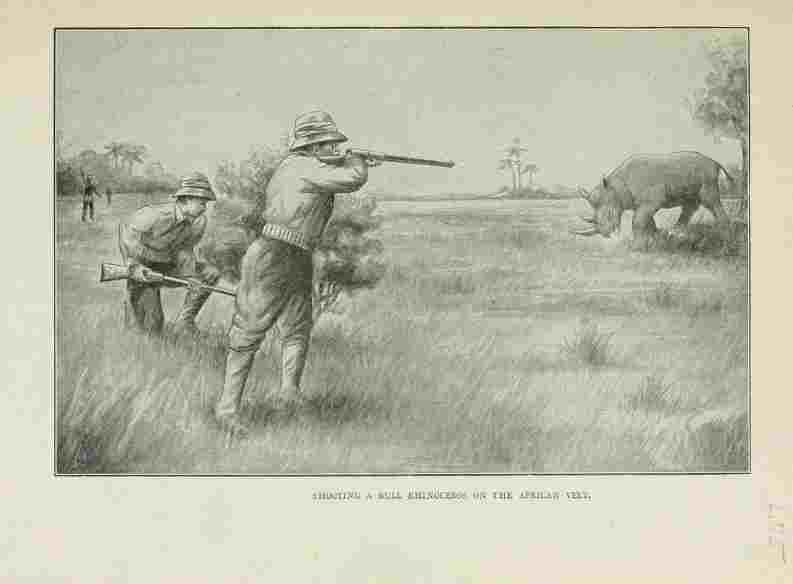 Rhino shooting 1910