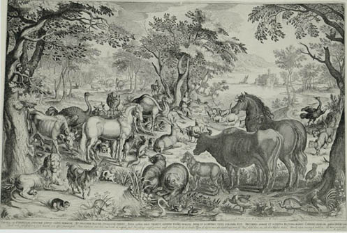Orpheus Enchanting the Animals