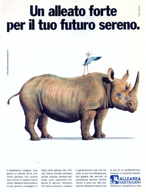 Insurance advertisement