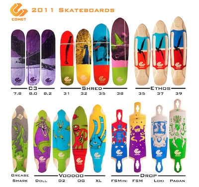 Comet Skateboard