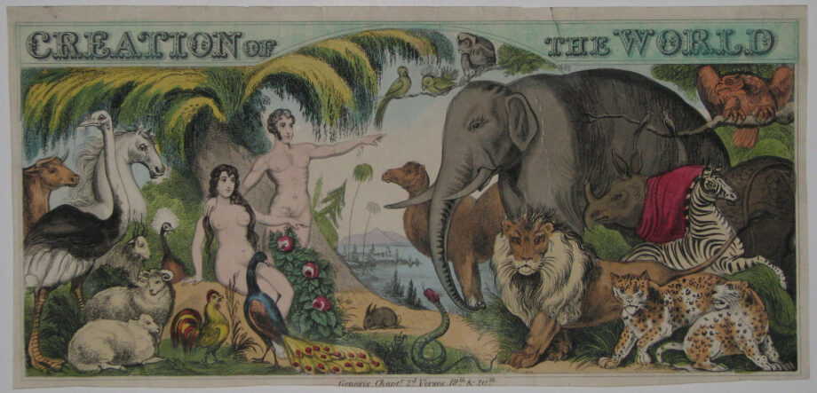 The Exeter Change Creation of the World