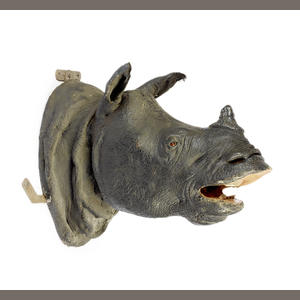 Javan rhino mount