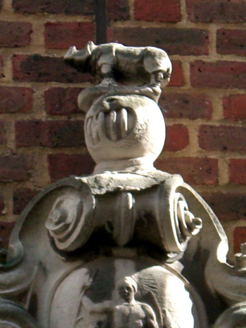 detail of Apothecarian arms