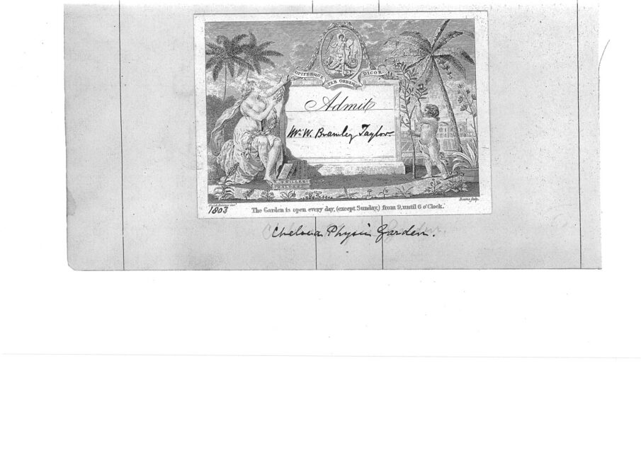 admittance to Physics garden