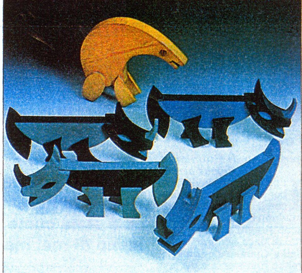 Fortunato Depero rhinoceroses