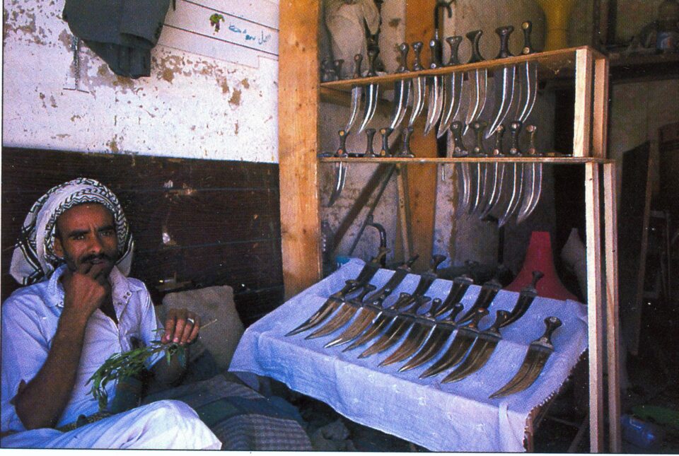 A “jambya” trader in Yemen