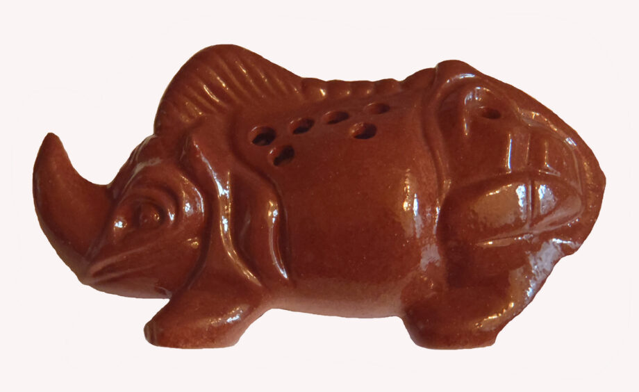 Coelodonta antiquitatis in terracotta