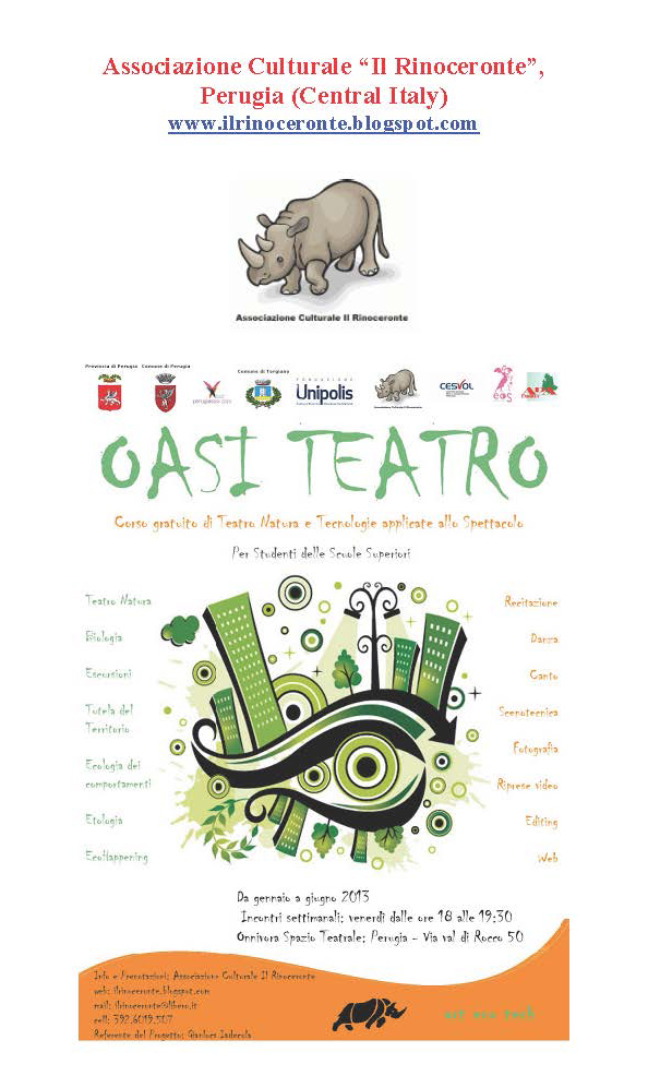 Associazione Culturale “Il Rinoceronte”, Perugia (Central Italy)