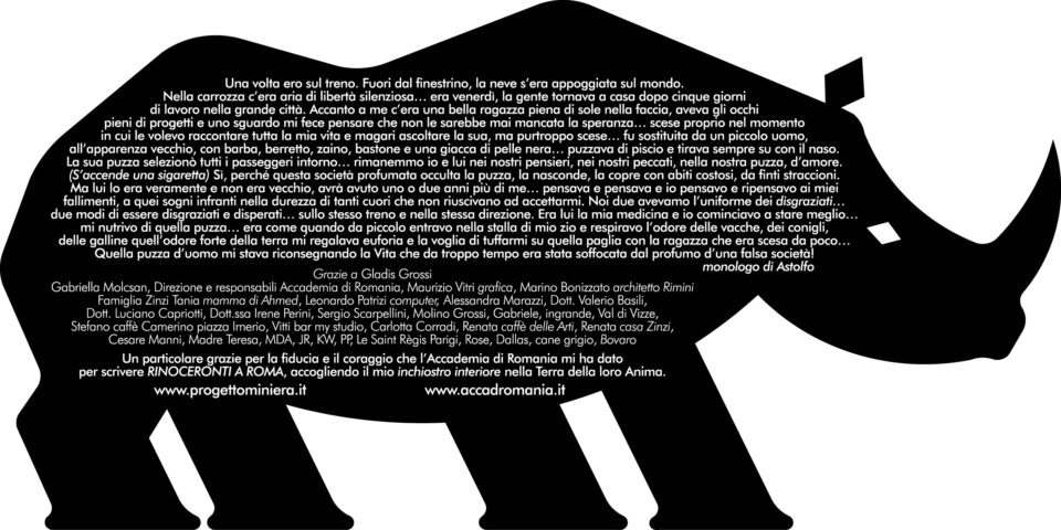 “Rinoceronti a Roma”