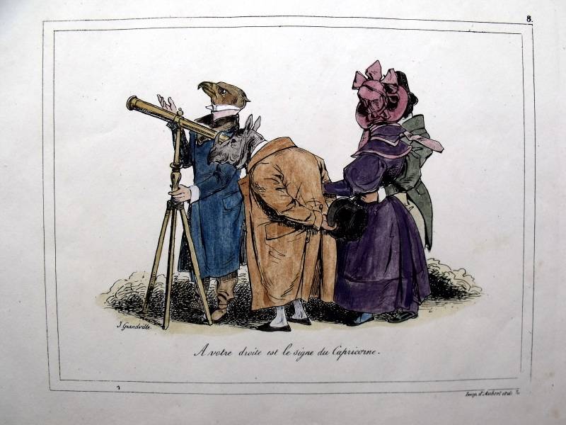 a votre droite est le signe du Capricorne