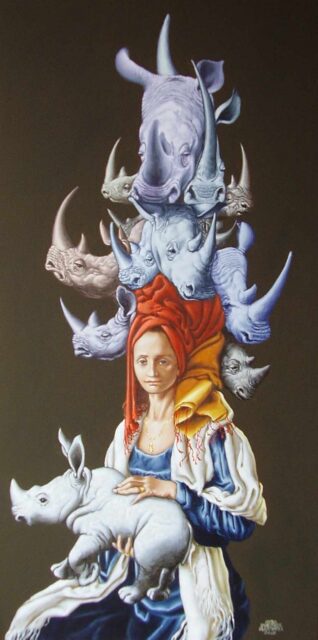 La dama dei rinoceronti