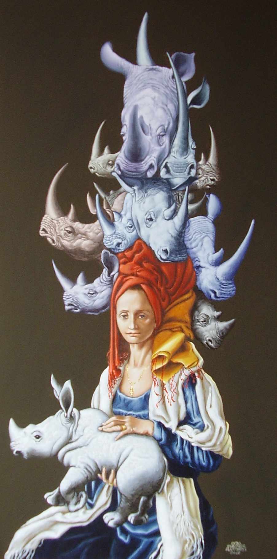 La dama dei rinoceronti