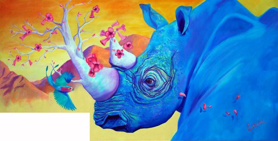 A Spring rhinoceros