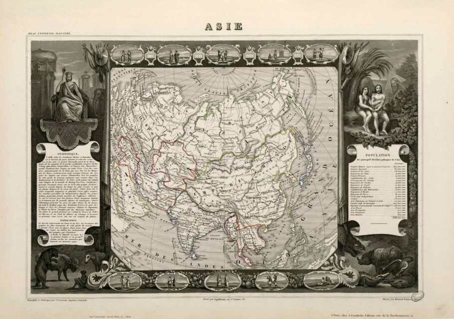 Levasseur 1854 Atlas