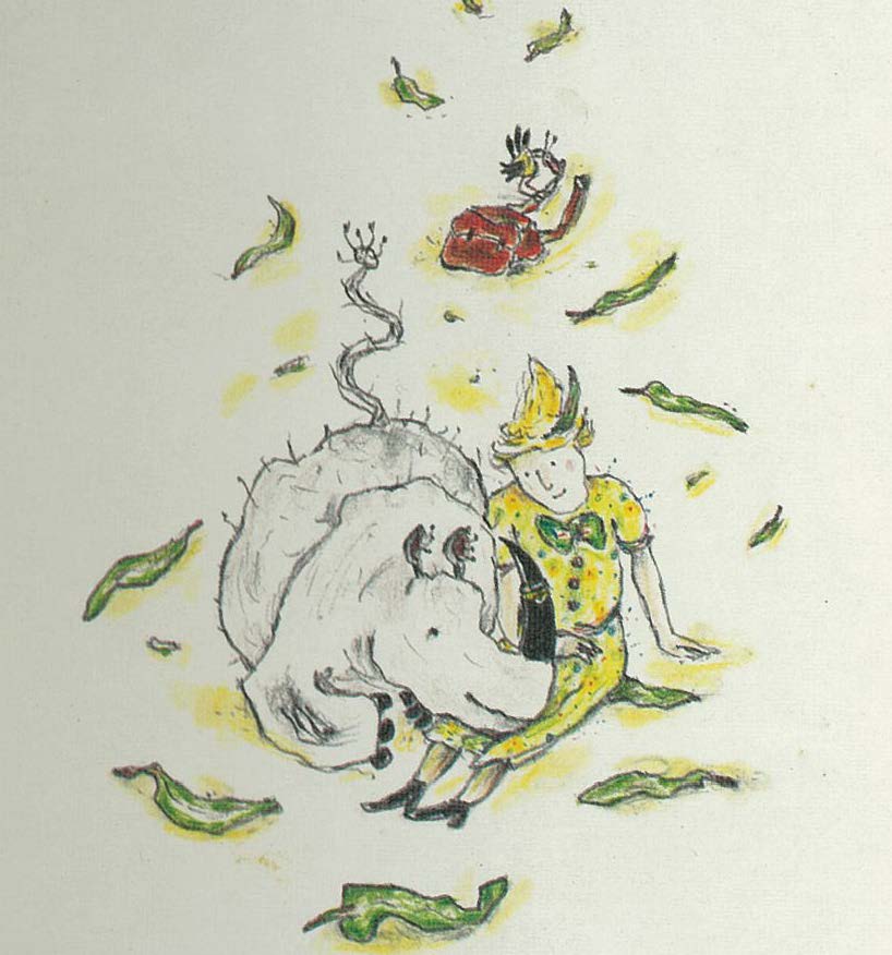 Dame en Neushoorn 1990