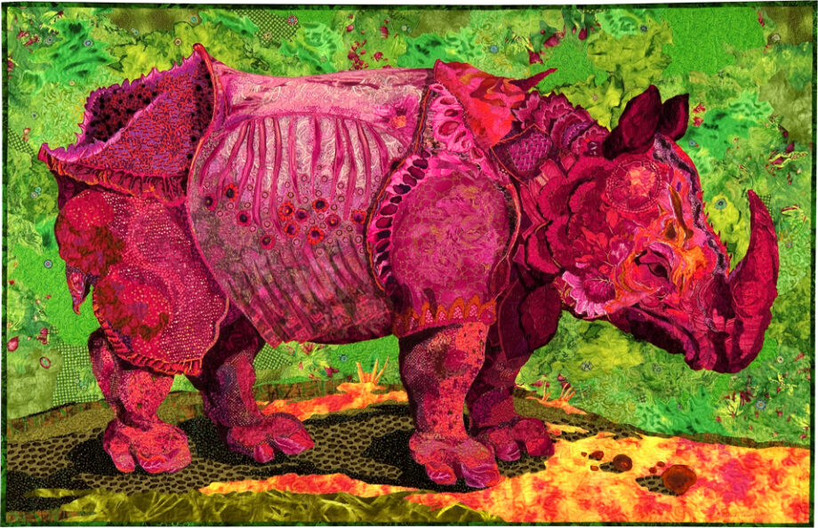 A Rhinoceros indicus like the one by Dürer