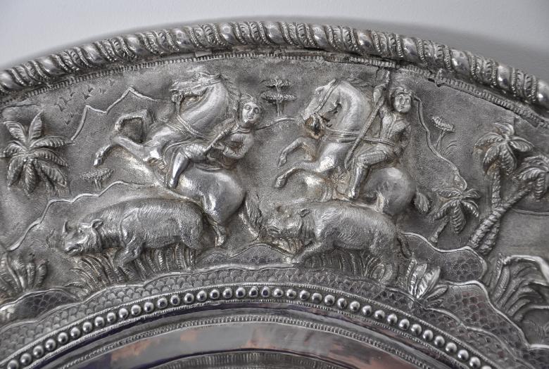 Burma Silver Platter