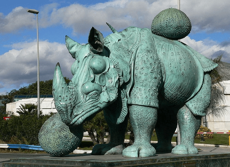 Dali, Rhinoceros cosmique