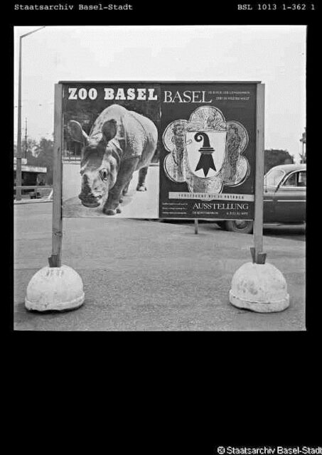Basel Zoo poster