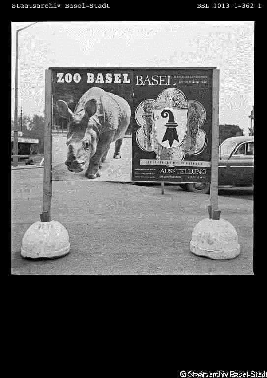Basel Zoo poster