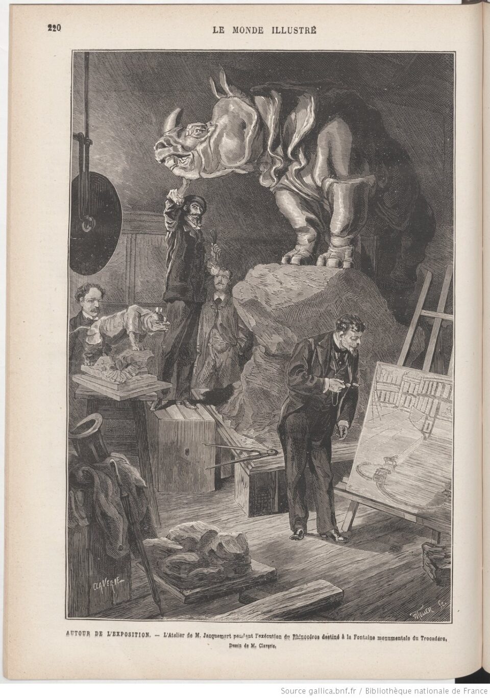 Trocadero Rhinoceros