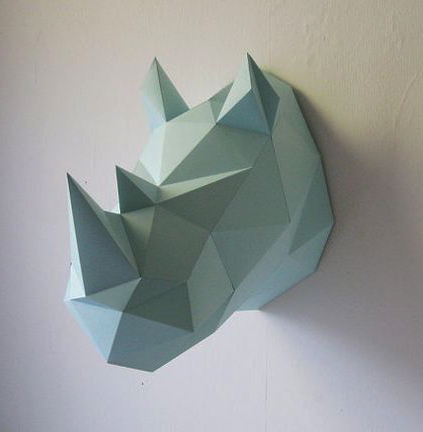 An original paperly trophy