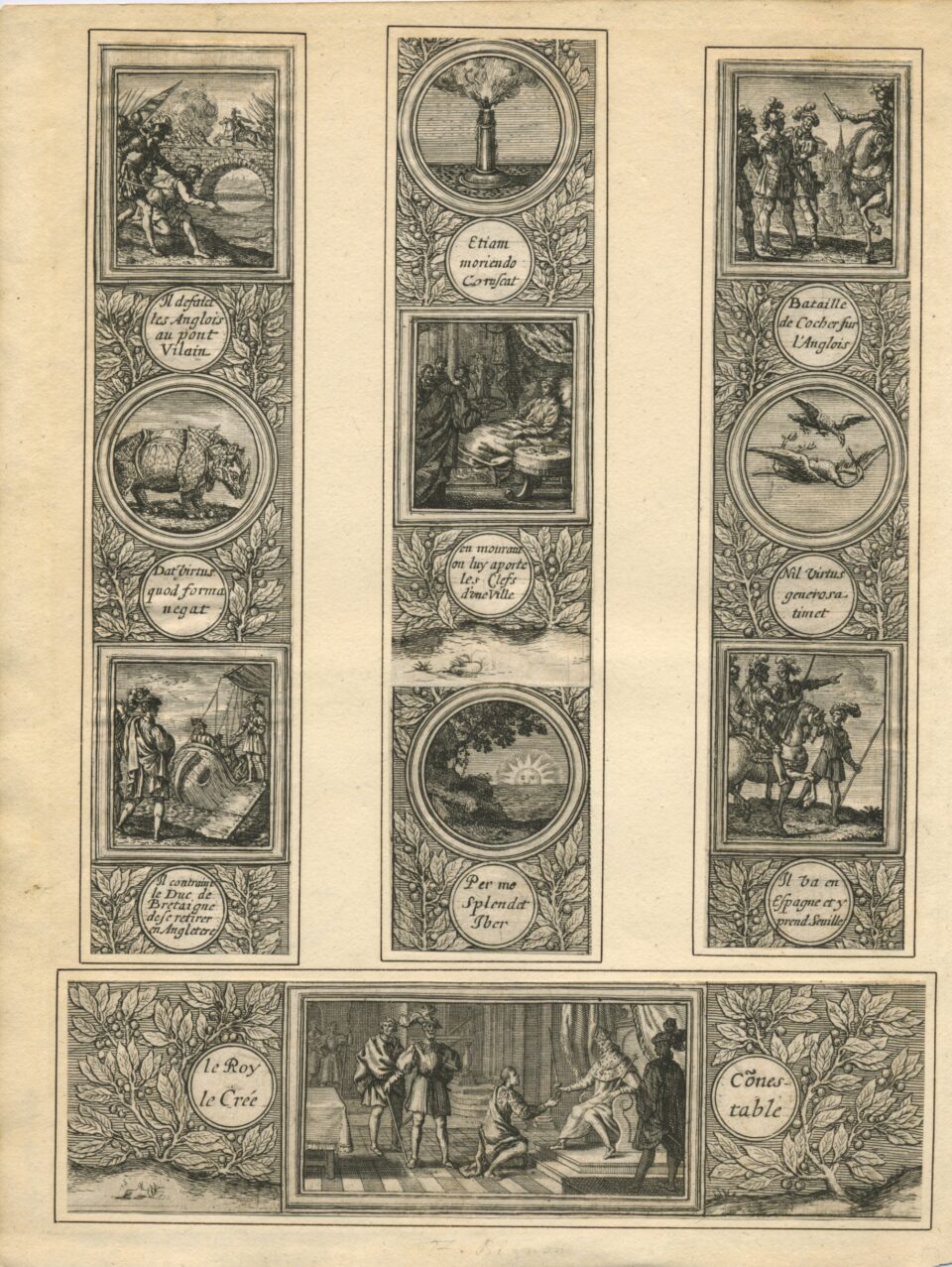 Vignettes by de Vulson 1650