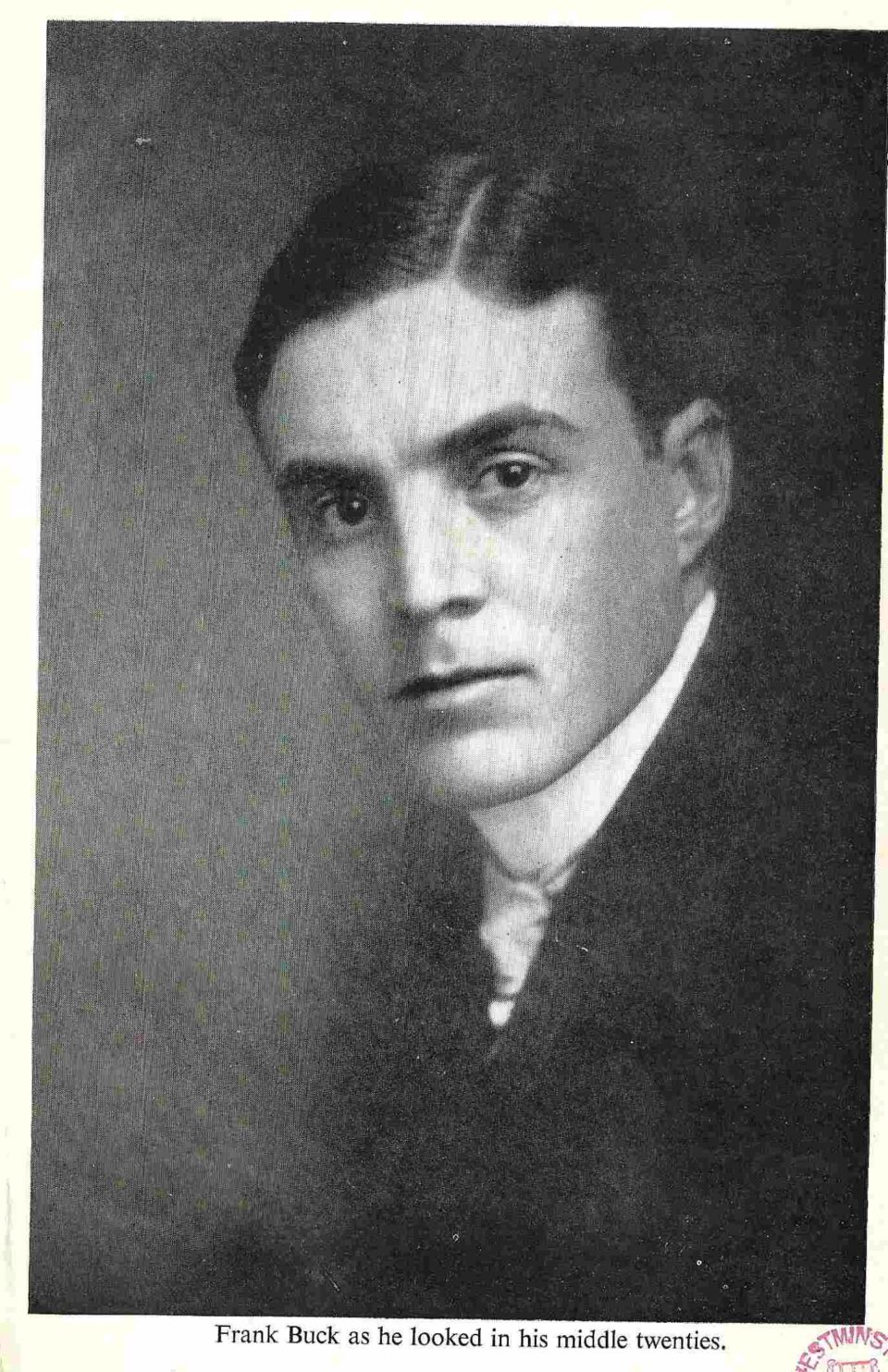Frank Buck in his twenties