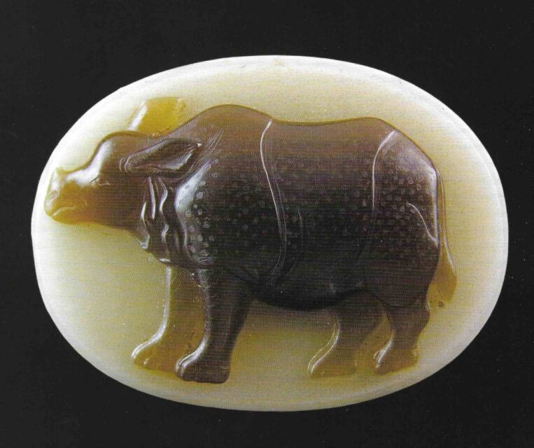 Rhinoceros cameo