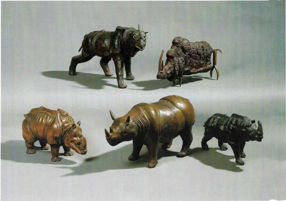 Various sculptures
