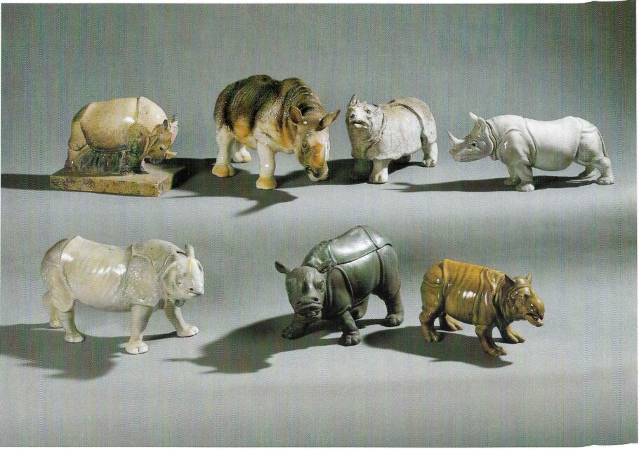 Porcelain sculptures